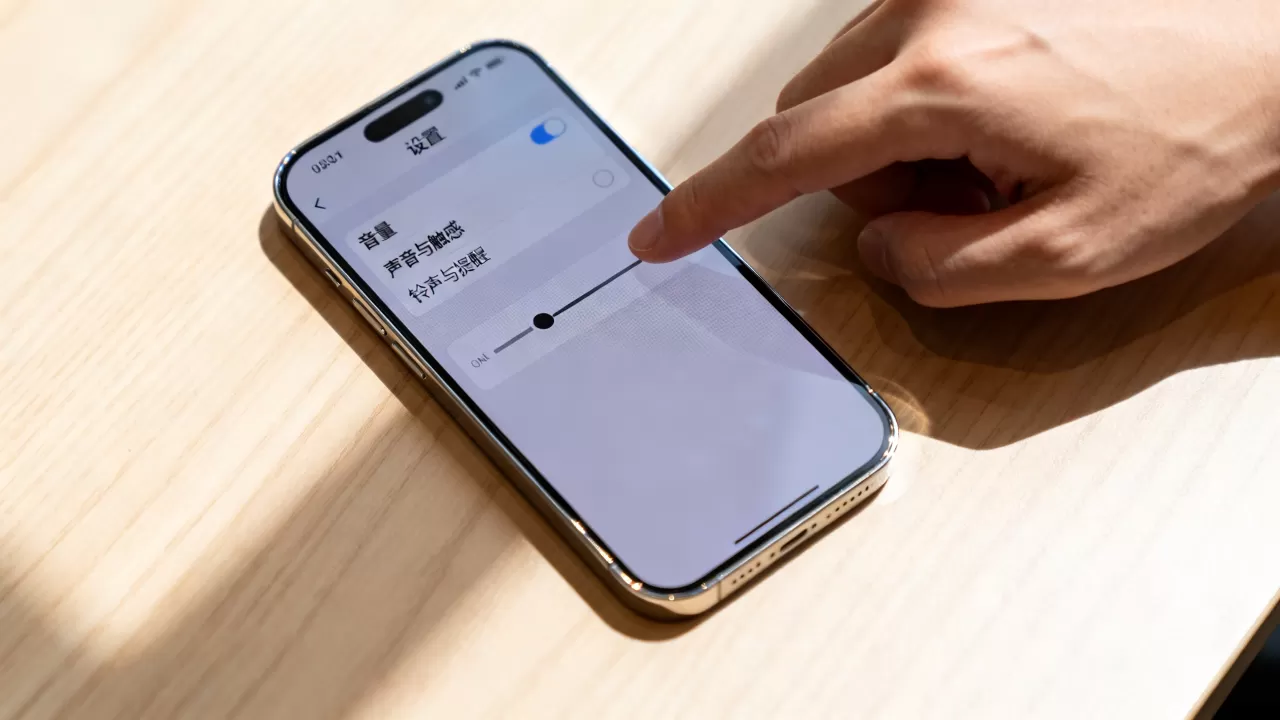 iphone怎么调扬声器，iphone调节声音大小