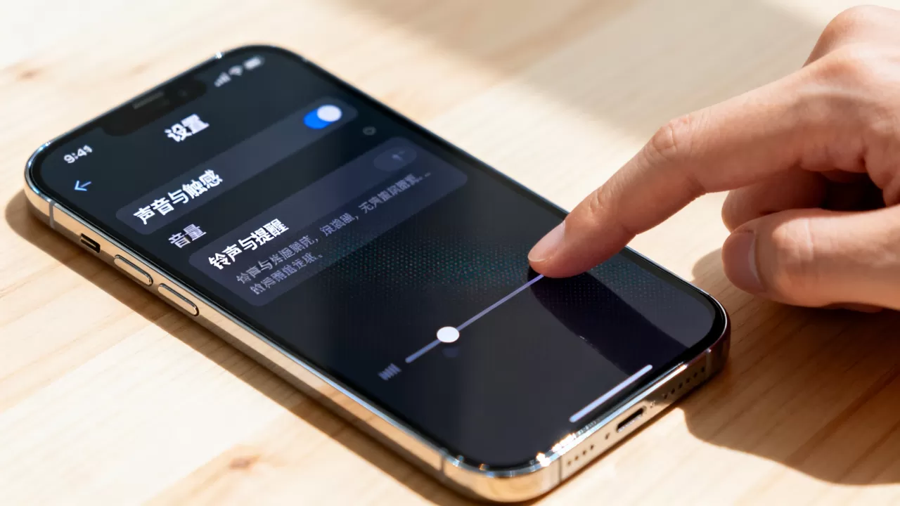 iphone怎么调扬声器，iphone调节声音大小