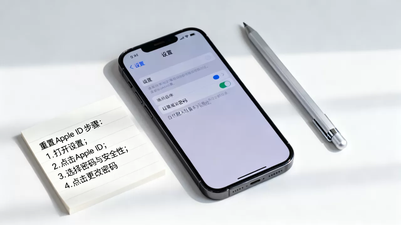 iphone怎么重新设置id，iphone怎么重置apple id