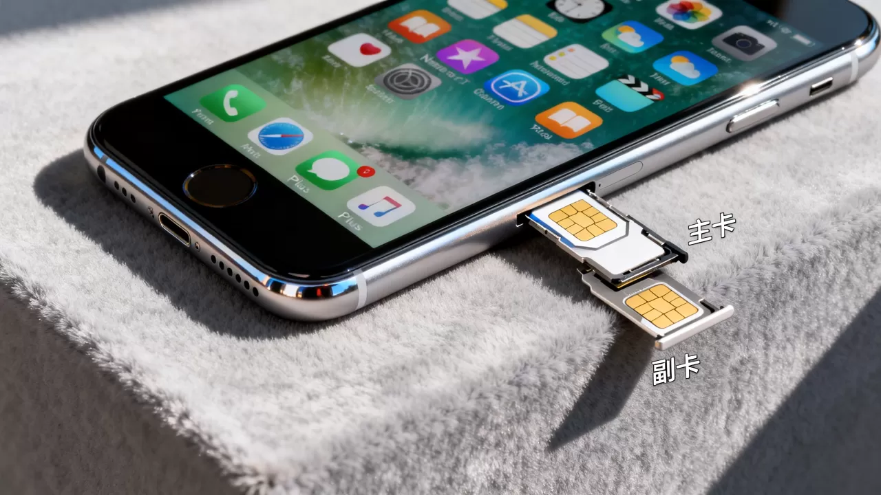 iphone7plus支持双卡吗，iphone7plus双卡双待