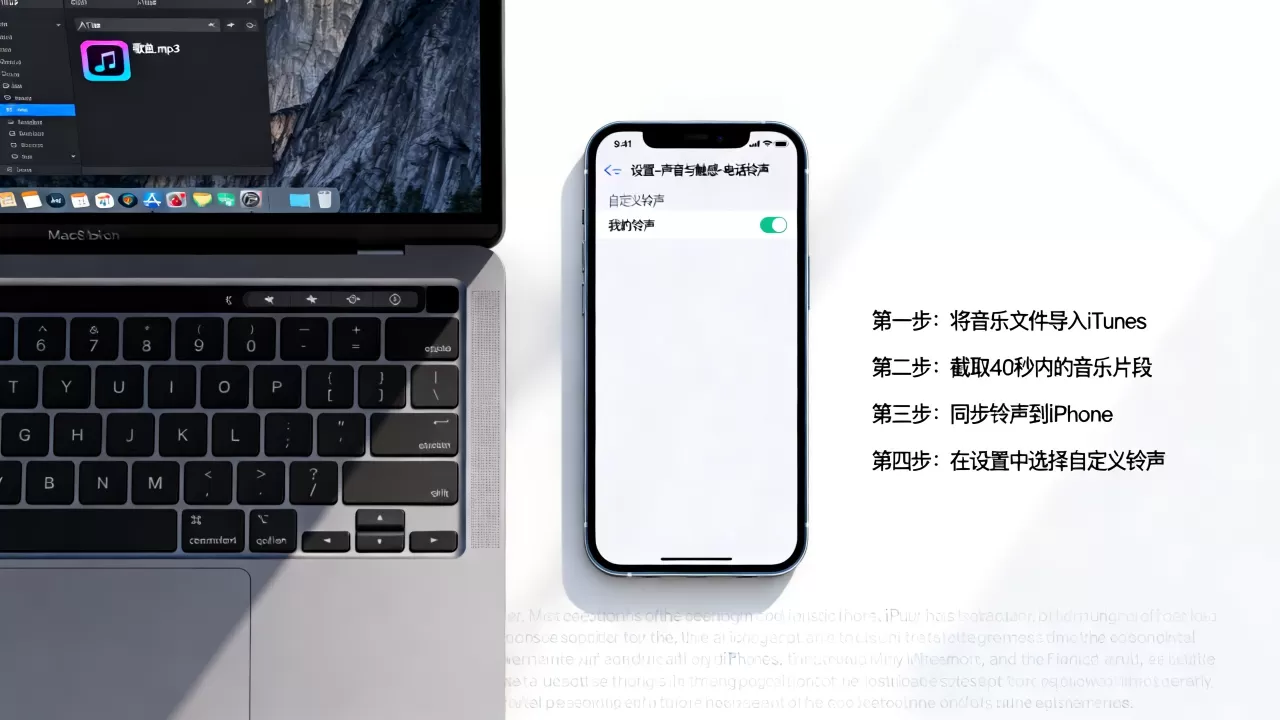 怎么把音乐做iphone铃声，iphone怎么设置自定义铃声