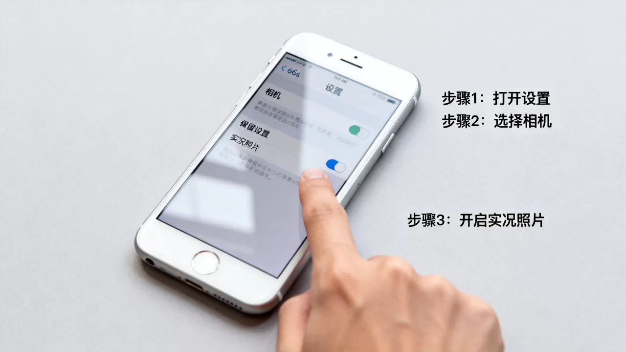 iphone6s拍照live怎么开启，iphone6s拍照live功能在哪里