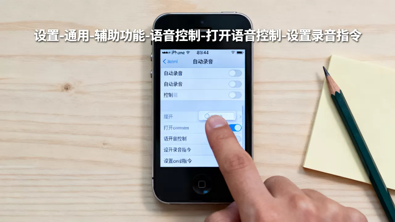 iphone4s自动录音怎么设置，iphone4s自动录音
