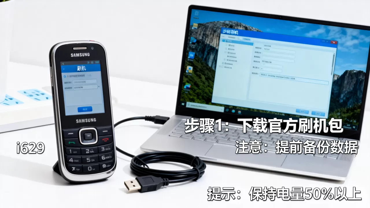 sch-i629刷机教程，三星i629刷机失败怎么办