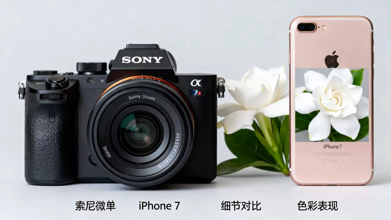 索尼微单和iphone 7拍照哪个好，索尼微单和iphone 7拍照对比