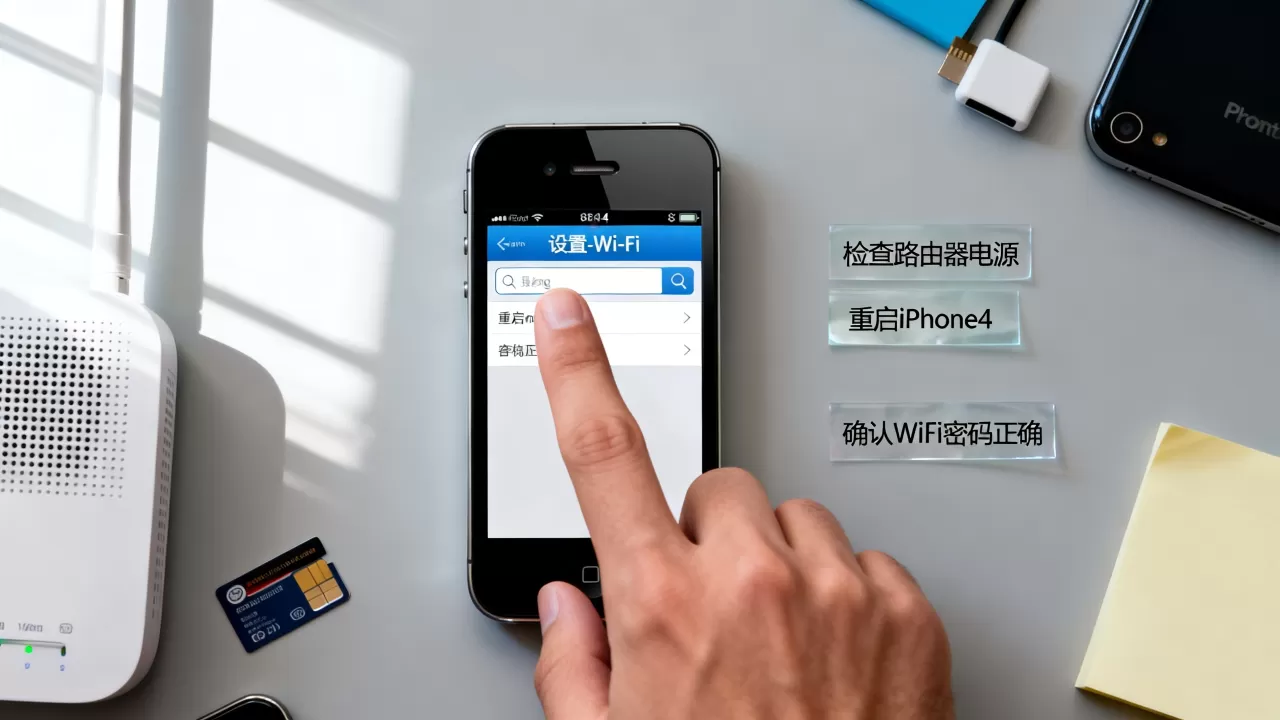 iphone4 wifi搜索不到怎么办？iphone4搜不到wifi信号原因