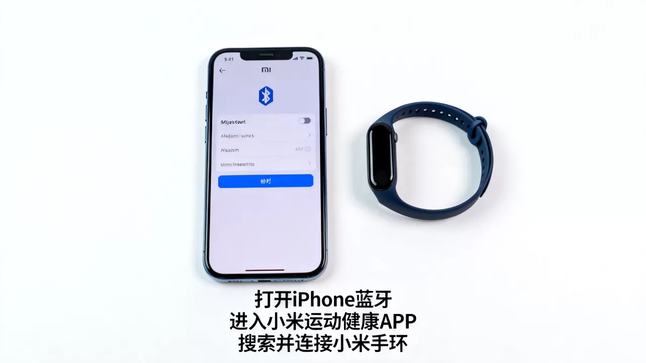 iphone能连小米手环吗，小米手环连接iPhone教程
