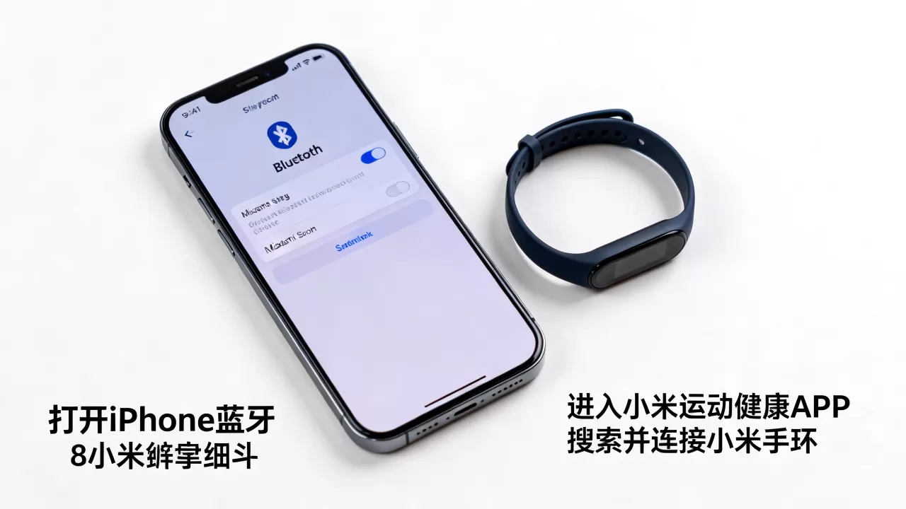 iphone能连小米手环吗，小米手环连接iPhone教程