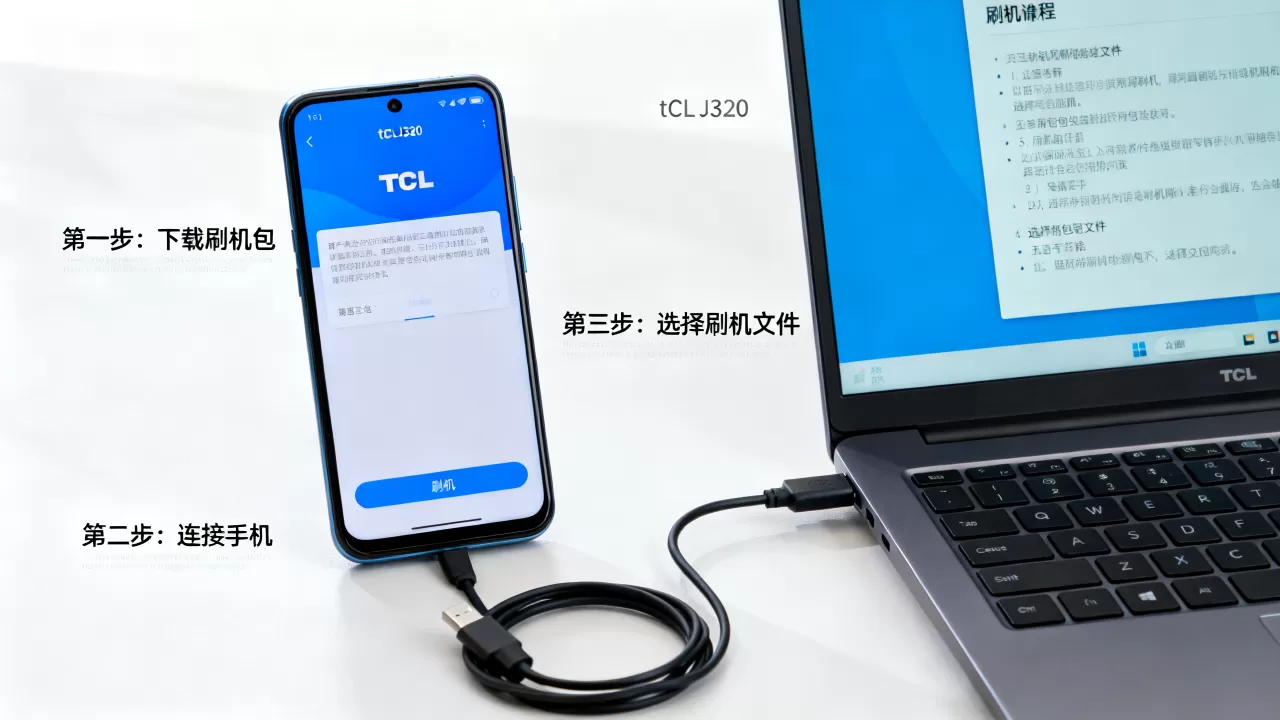 tcl j320刷机教程，tcl j320刷机包
