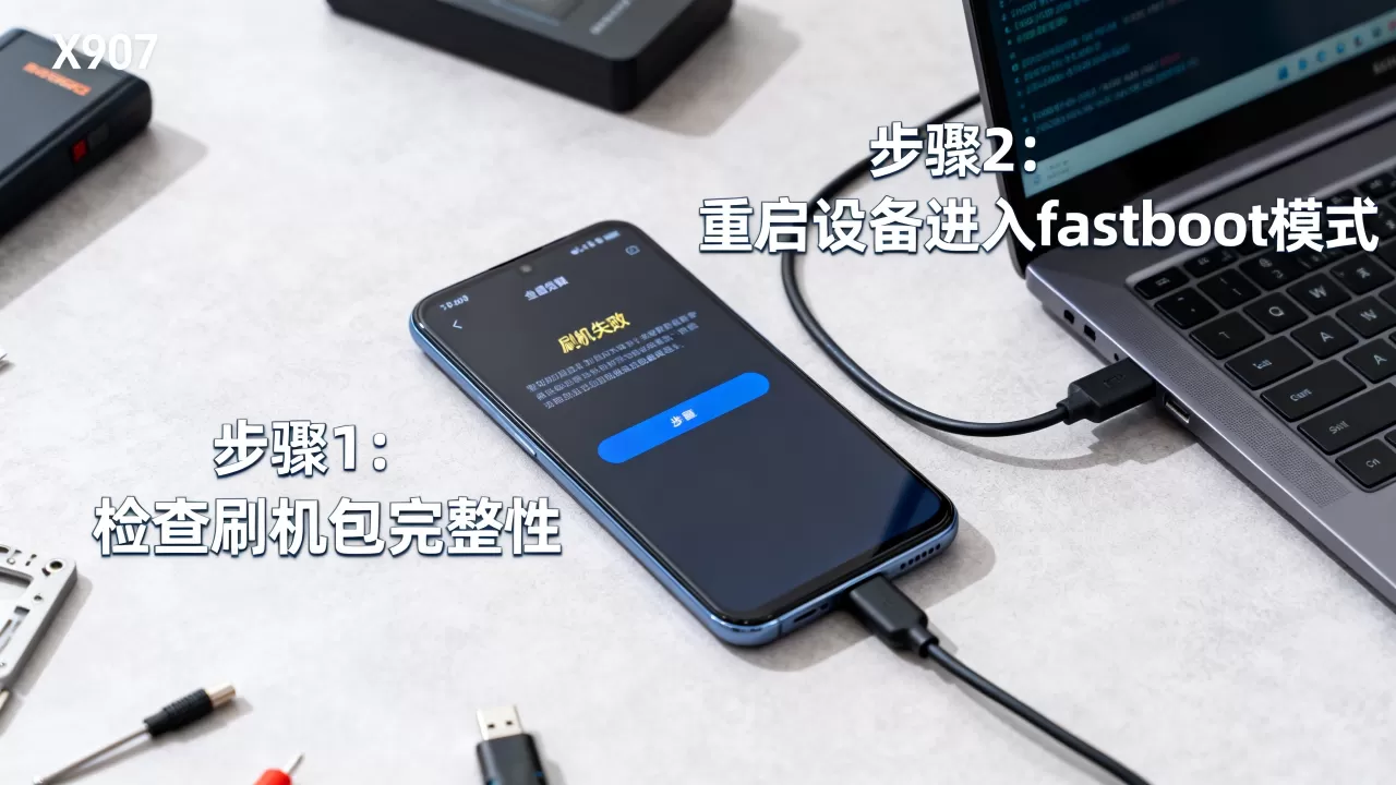 x907刷机教程失败怎么办，x907刷机教程