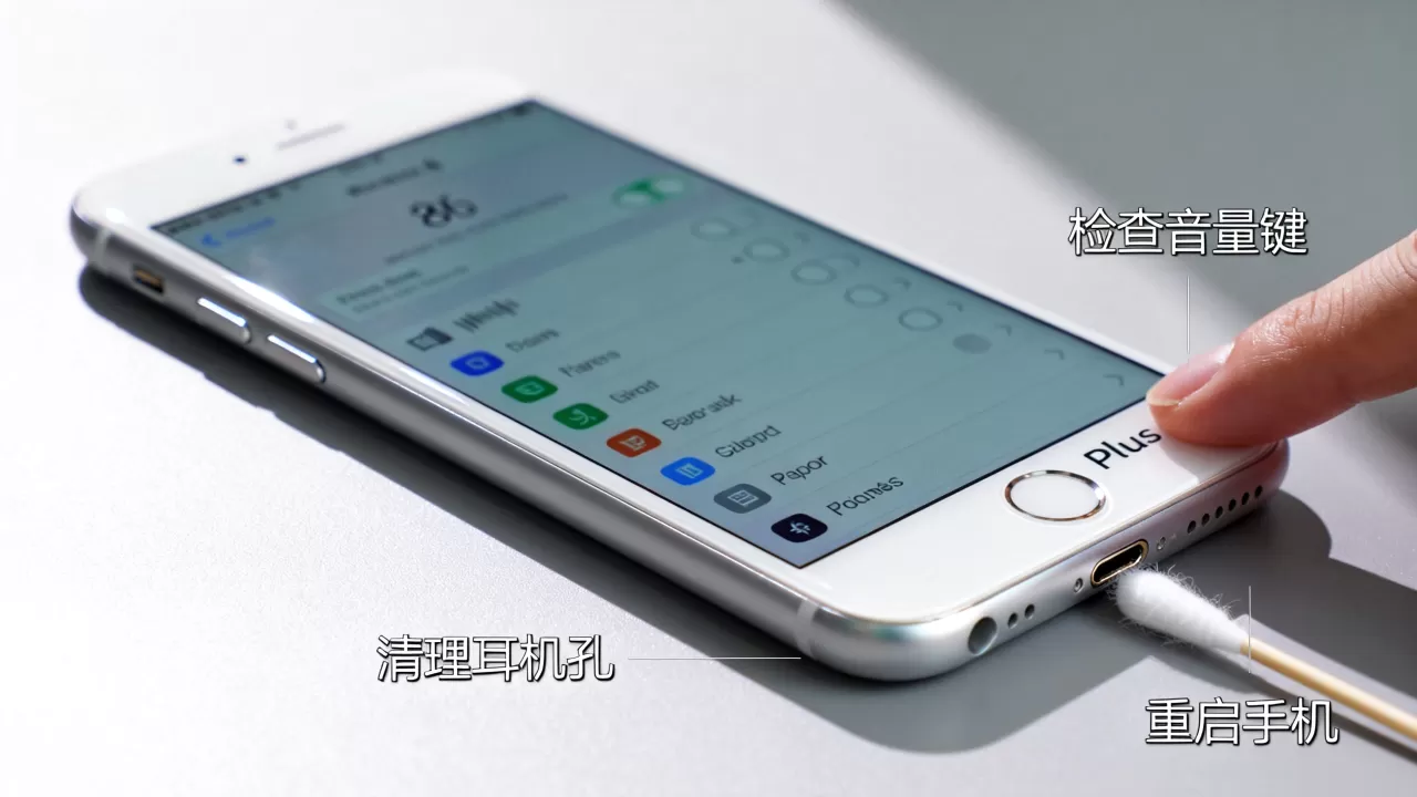 iPhone6 Plus突然没声音了怎么办，iPhone6 Plus无声音解决方法