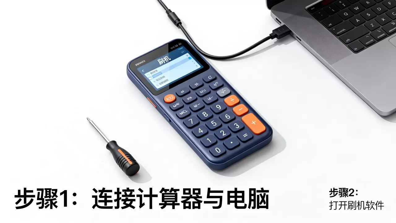 计算器怎么刷机，计算器刷机教程