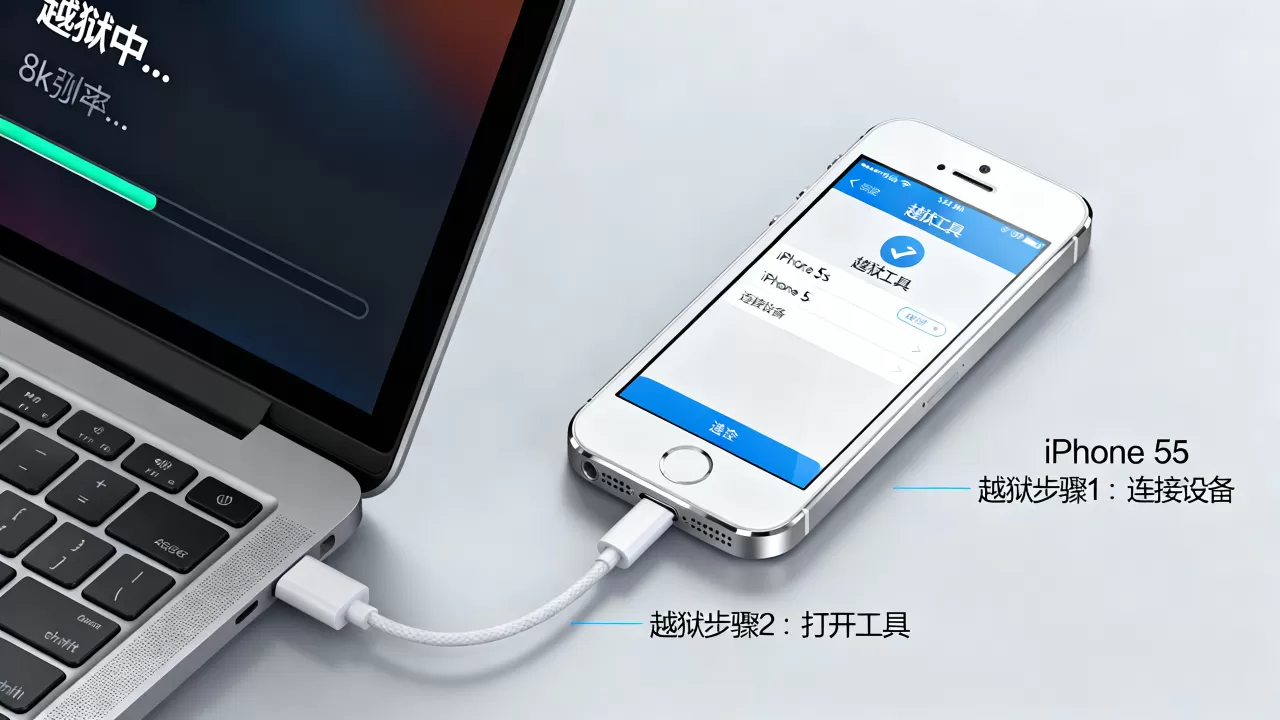 iphone5s越狱360，iphone5s怎么越狱