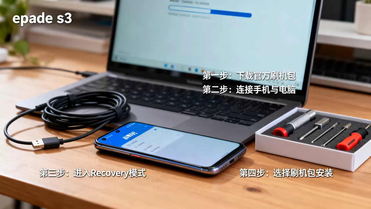 epade s3刷机教程，epade s3怎么刷机