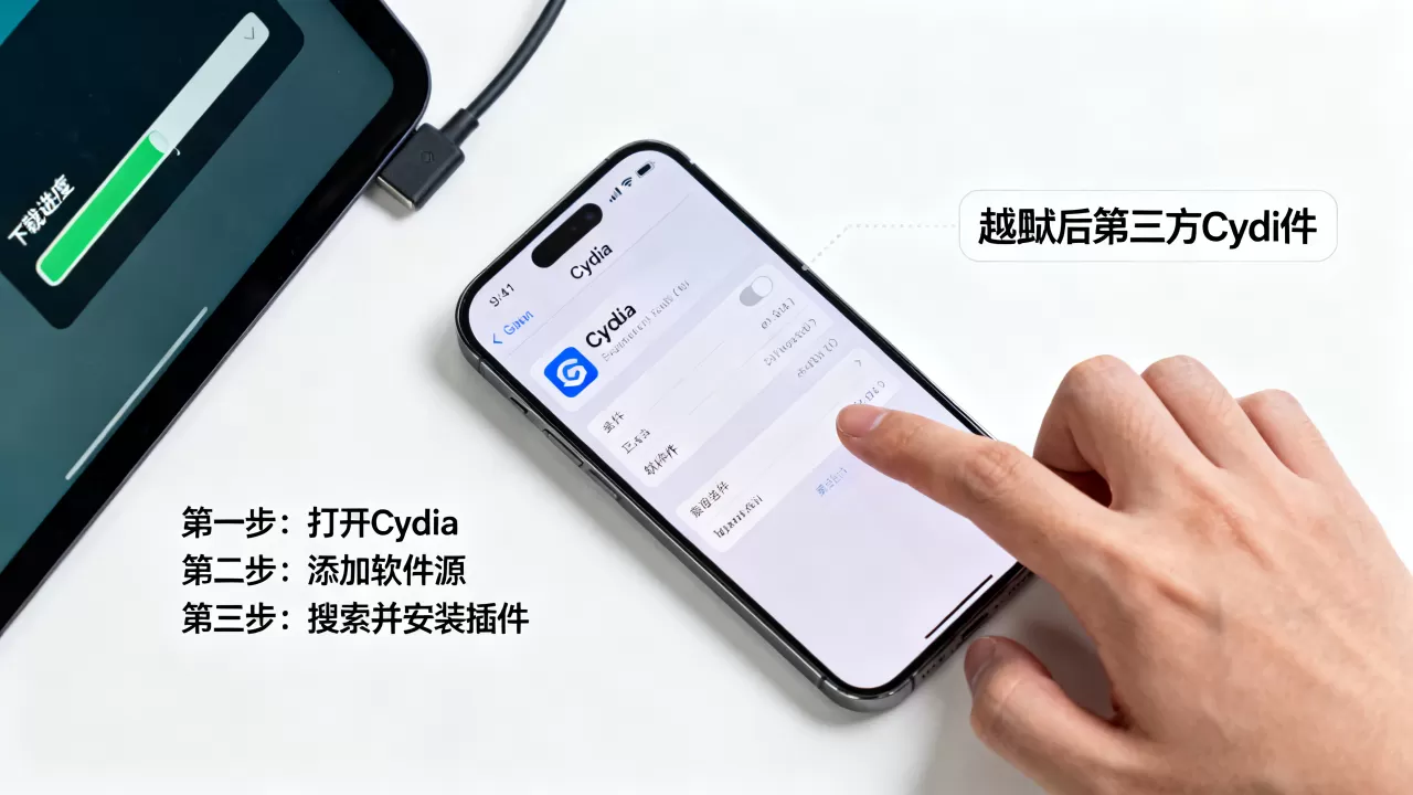 iphone越狱后怎么安装插件，越狱手机安装第三方插件详细教程