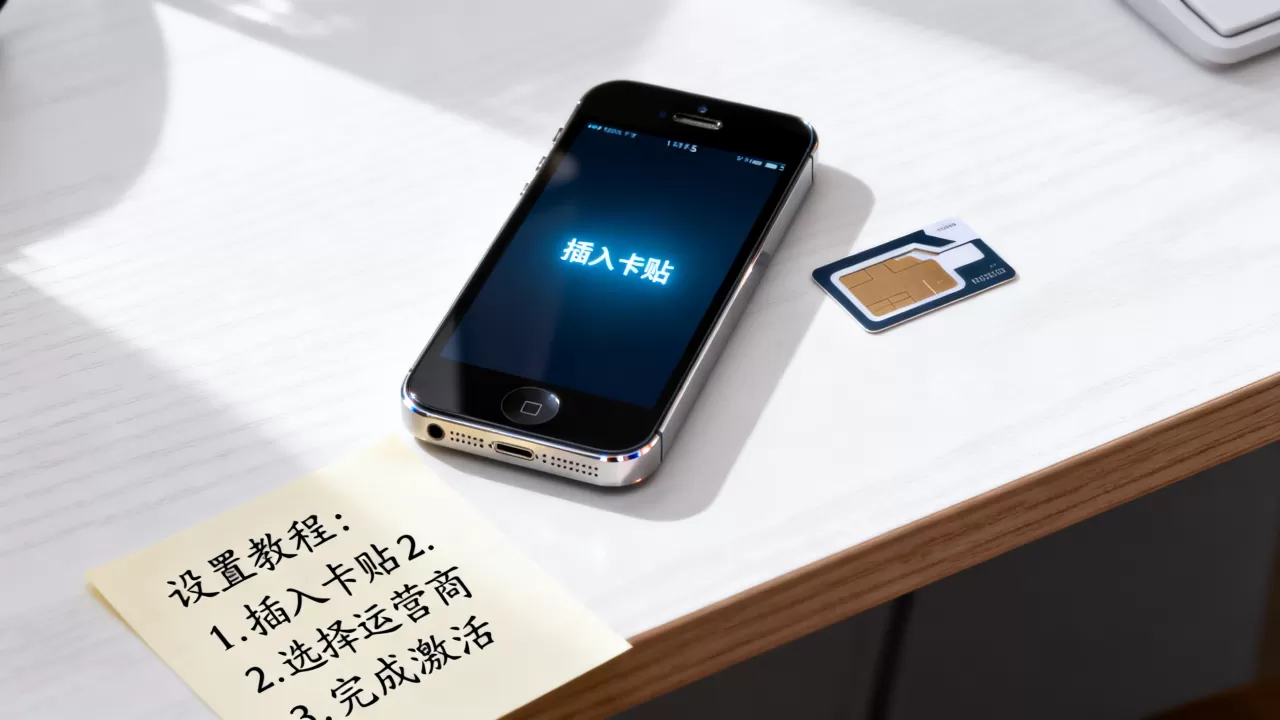 iphone5卡贴怎么设置，iphone5卡贴设置教程