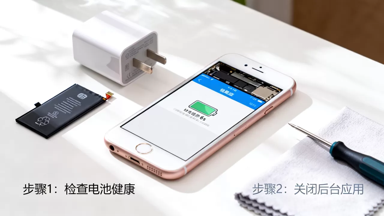iphone6s电池不耐用怎么解决，iphone6s电池问题