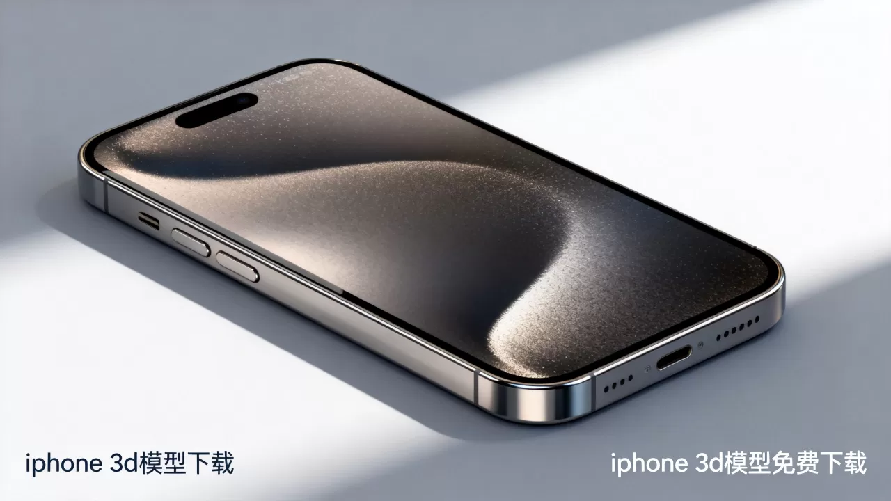 iphone 3d模型下载，iphone 3d模型免费下载
