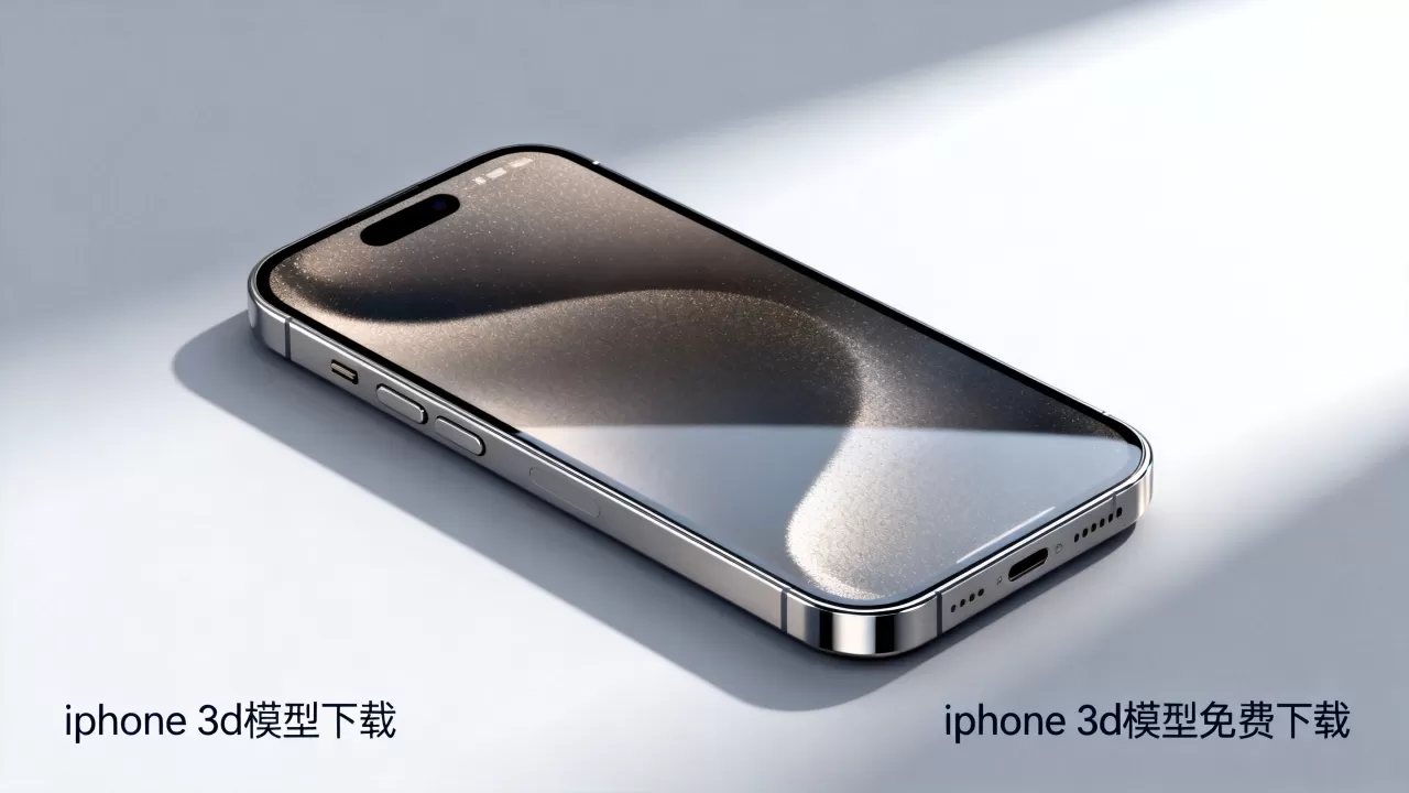 iphone 3d模型下载，iphone 3d模型免费下载