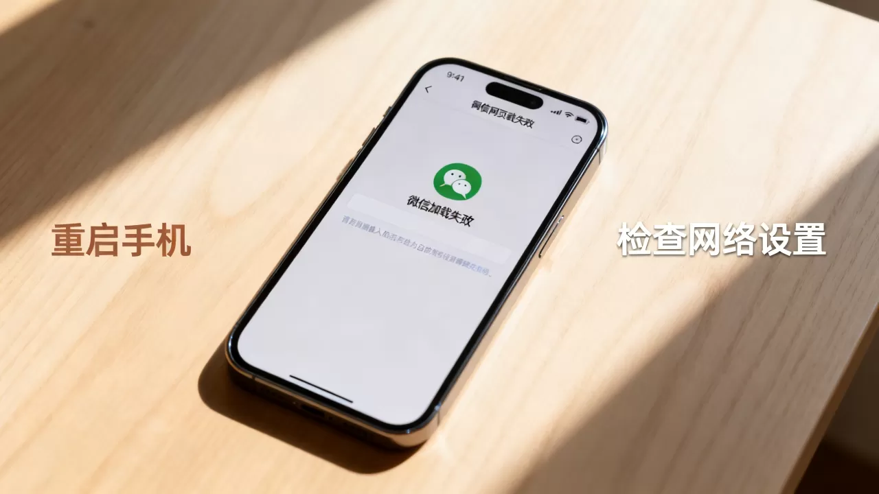 iphone微信网页打不开怎么办，iphone微信网页打不开
