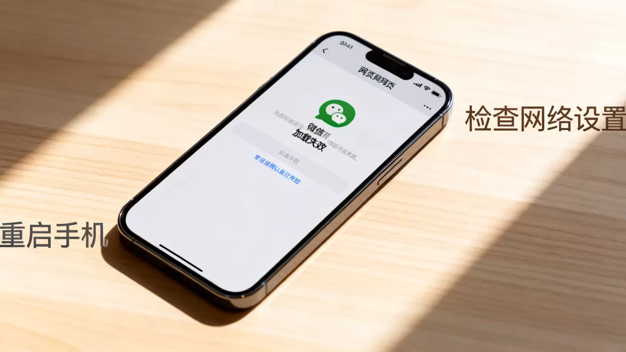 iphone微信网页打不开怎么办，iphone微信网页打不开