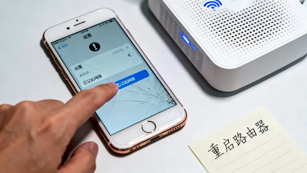 iPhone6收不到WiFi怎么办，iPhone6连接WiFi失败解决方法