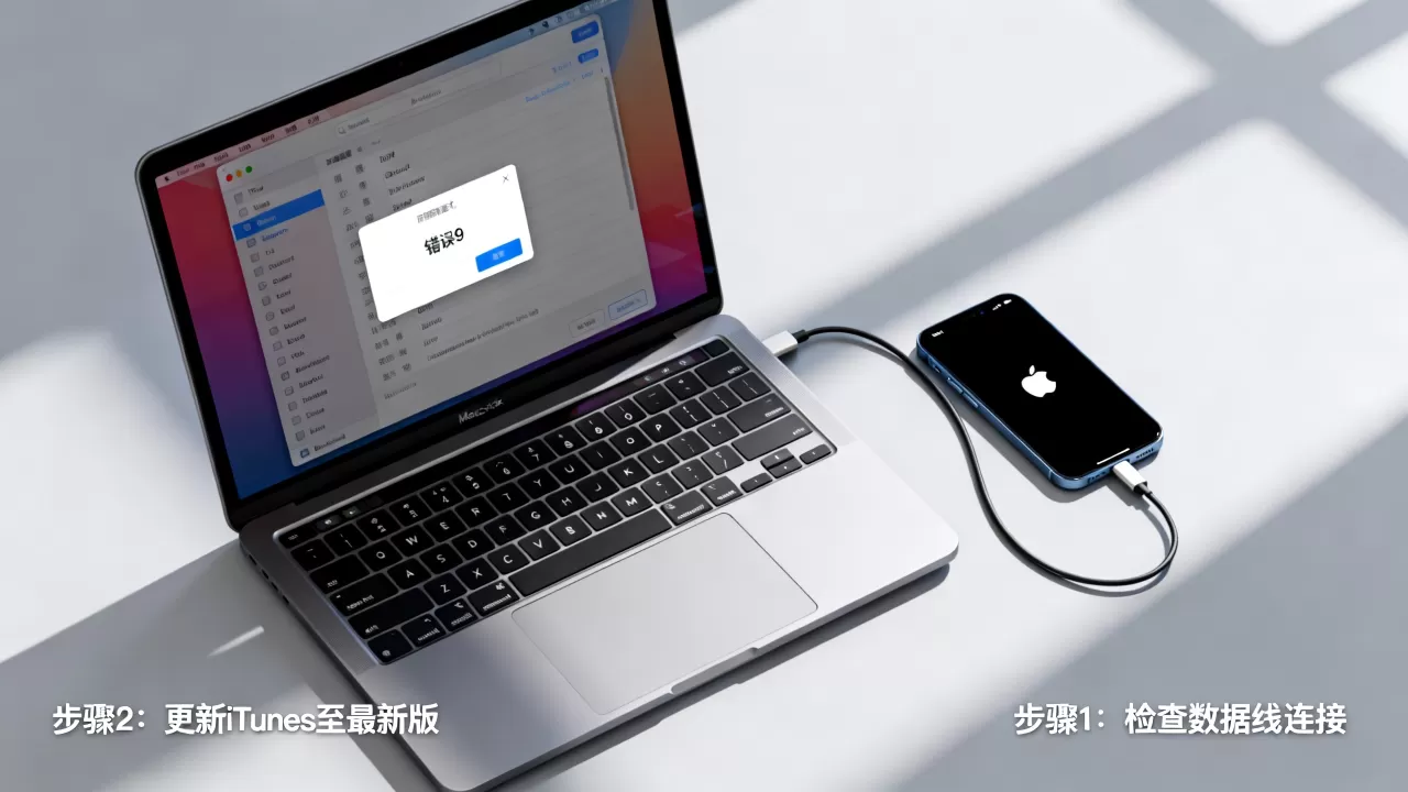 苹果刷机出现错误9怎么办，苹果刷机错误9怎么解决