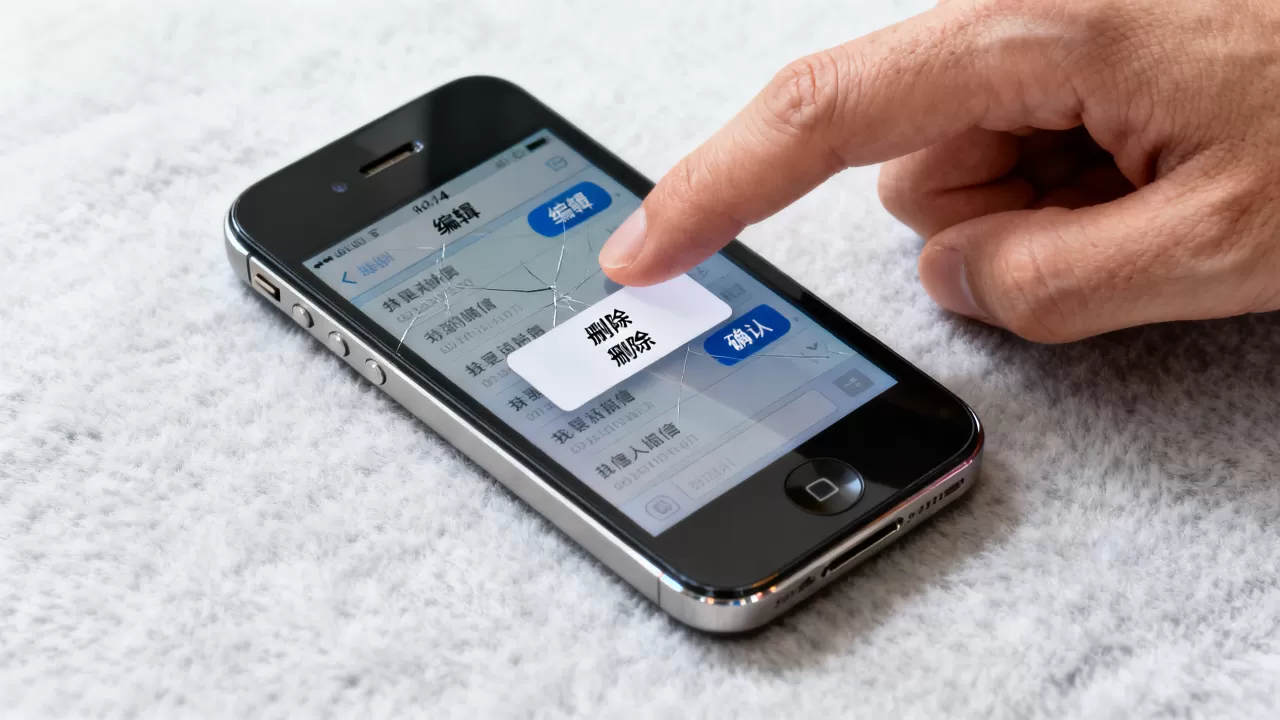 iphone4怎么批量删短信，iphone4批量删除短信教程