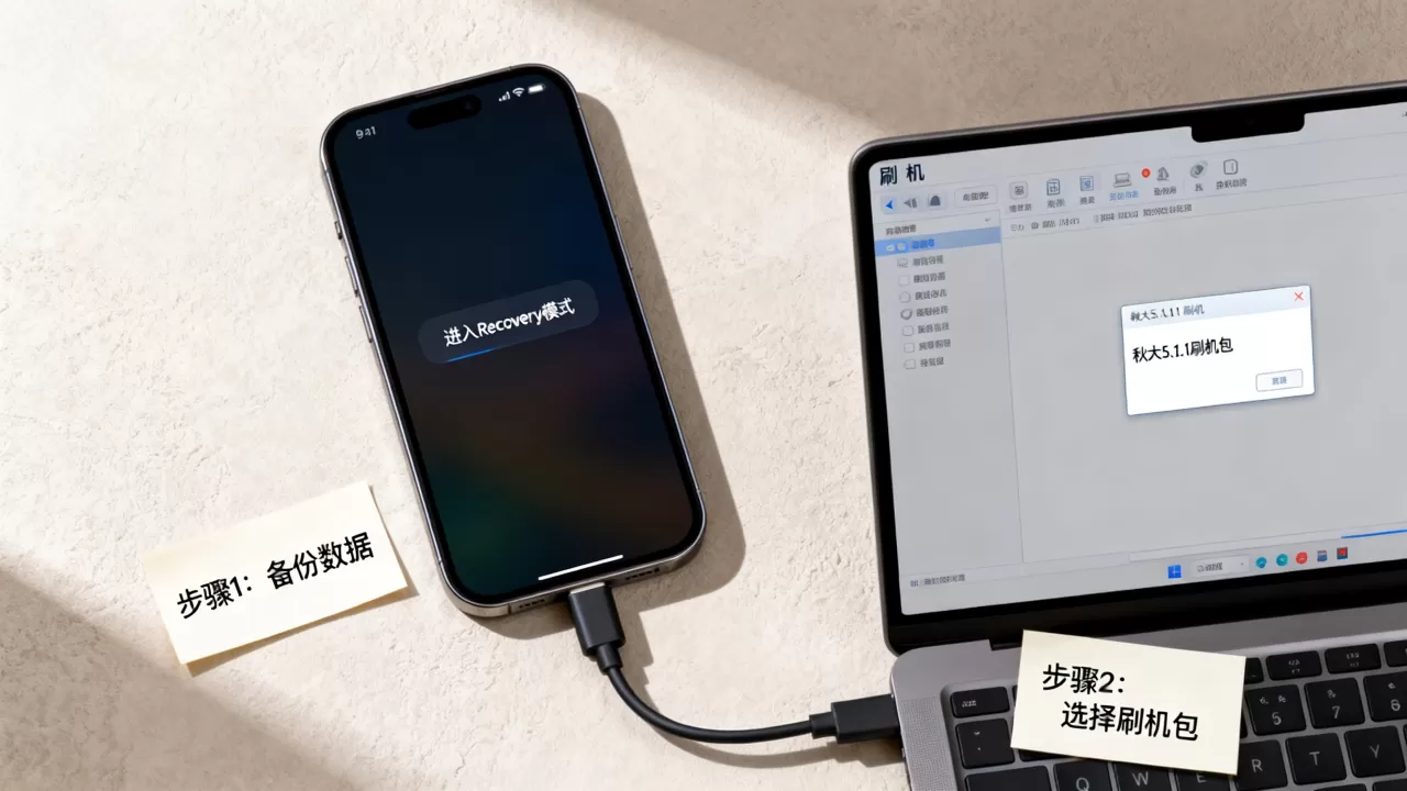 秋大5.1.1刷机包怎么刷，秋大5.1.1刷机包