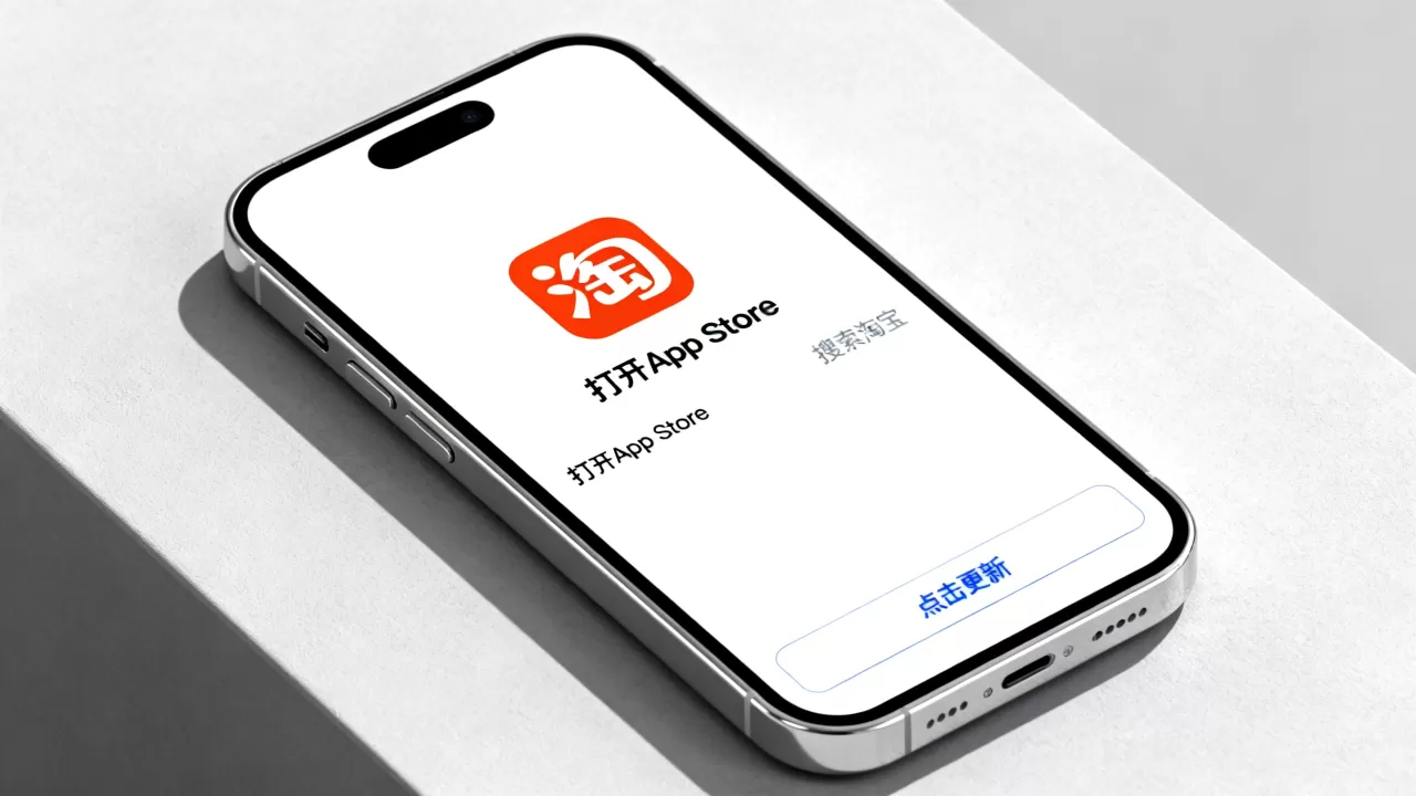iphone手机淘宝客户端怎么更新，iphone手机淘宝客户端