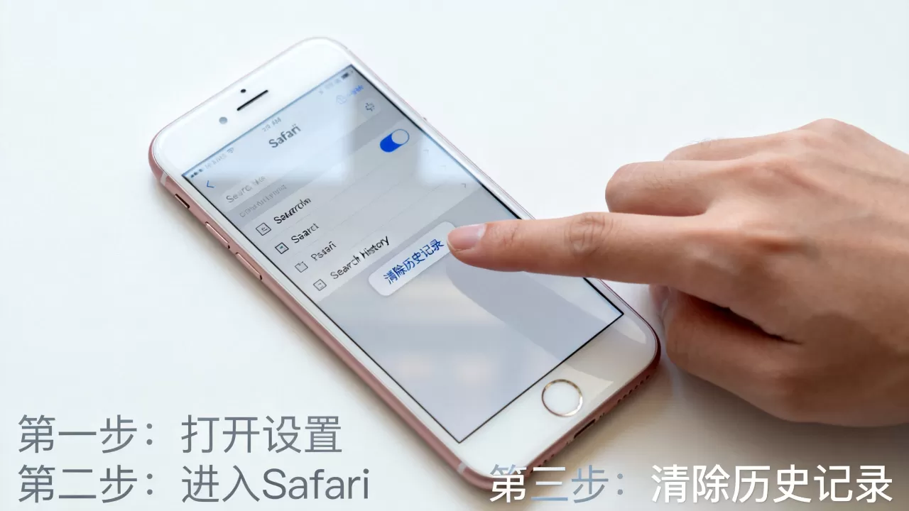 iphone6怎么删除搜索记录，iphone6删除搜索历史