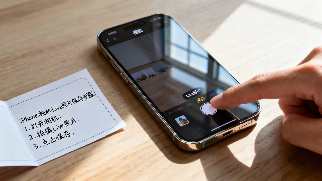 iPhone相机Live照片怎么保存？iPhone相机Live照片怎么保存