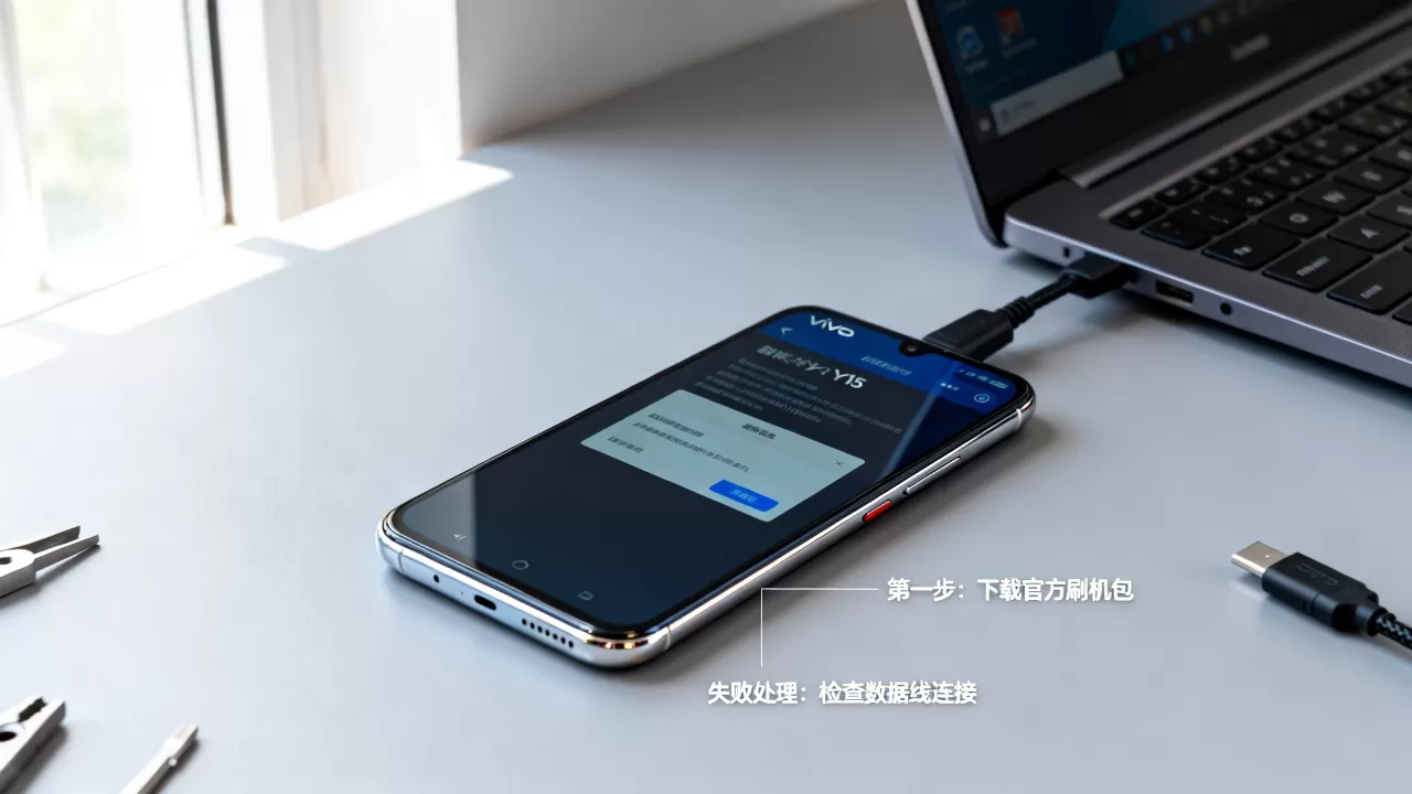vivo y15刷机教程，vivo y15刷机失败怎么办