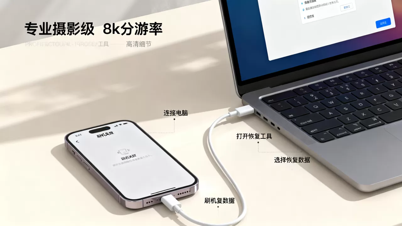 iphone刷机失败怎么恢复，iphone刷机失败恢复数据