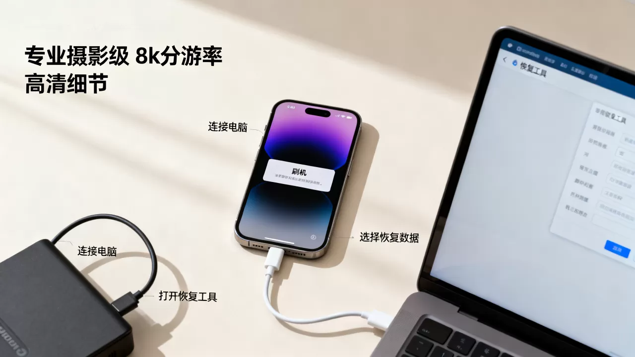 iphone刷机失败怎么恢复，iphone刷机失败恢复数据