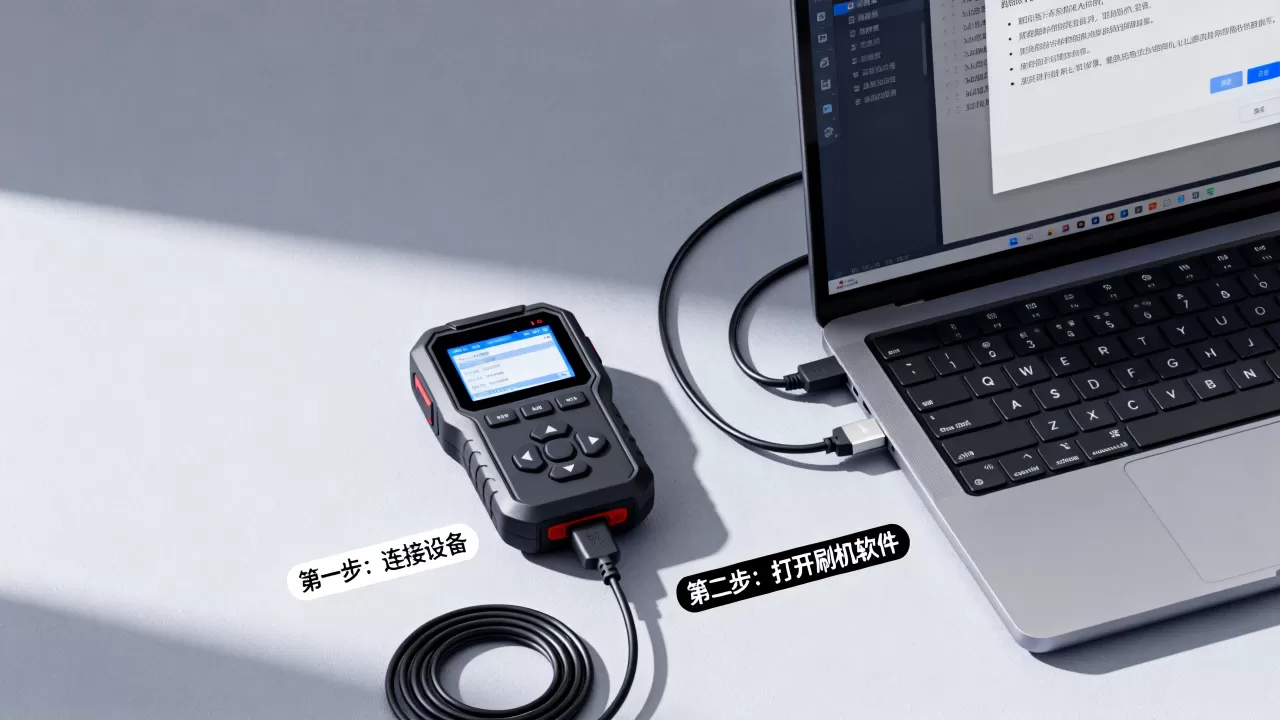电子狗刷机软件怎么用，电子狗刷机软件