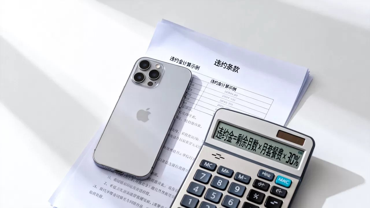 电信iphone合约机违约怎么办？电信合约机违约金怎么算