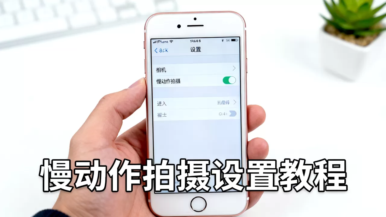 iphone6慢镜头怎么开？iphone6慢动作拍摄设置教程