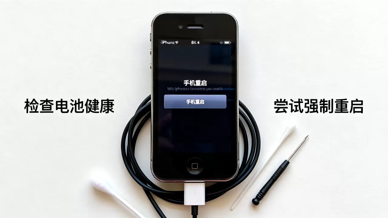 iphone4有问题，iphone4突然关机重启怎么办