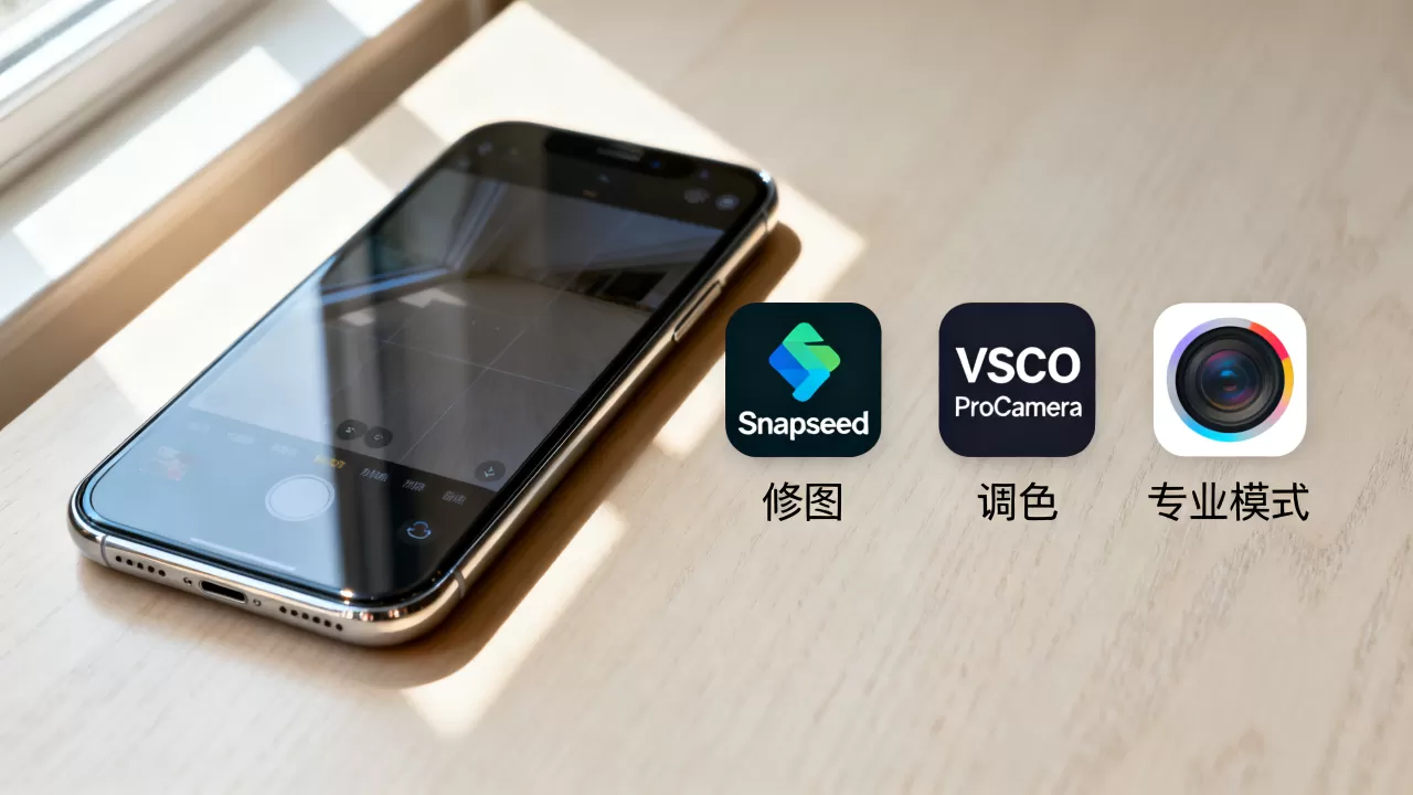 iphone拍照用什么软件好，iPhone拍照用什么软件