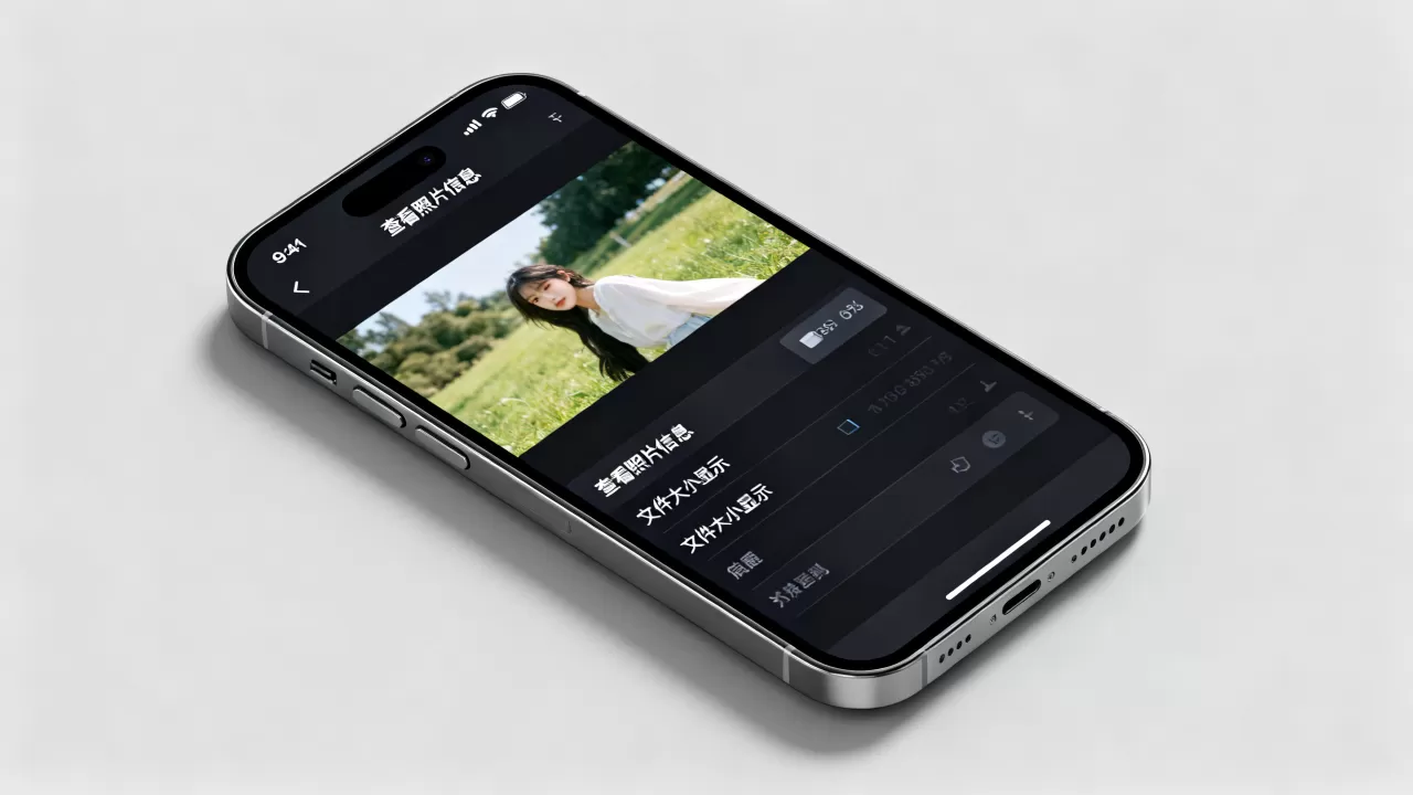 iphone照片如何看大小，iphone查看照片文件大小方法