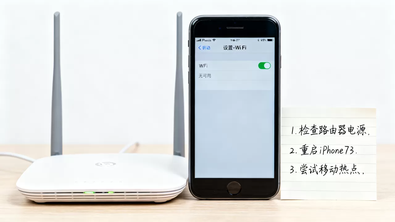 iphone7没有wifi怎么办，iphone7没有wifi