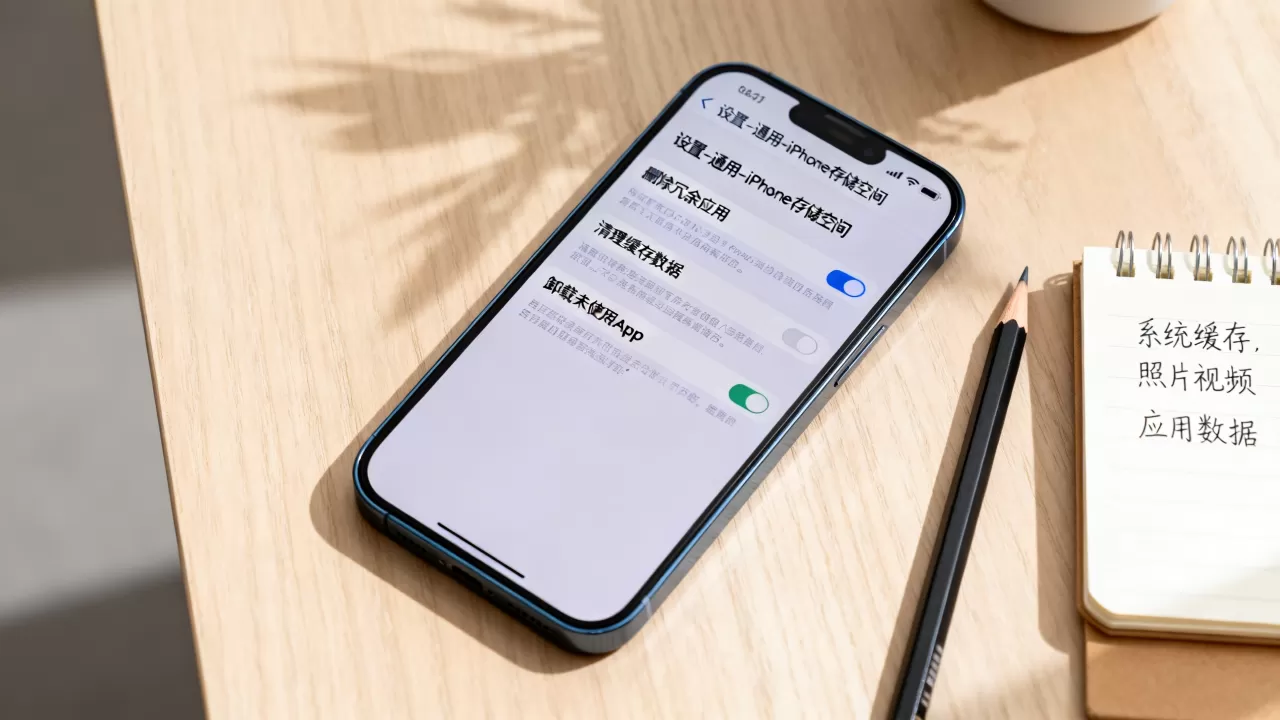 iphone系统容量怎么清理，iphone清理存储空间