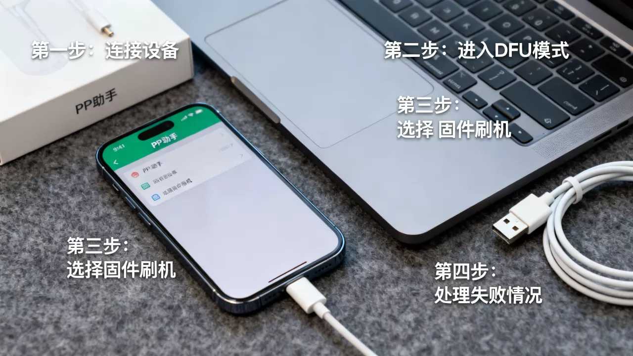 pp助手iphone刷机教程，iphone刷机失败怎么办