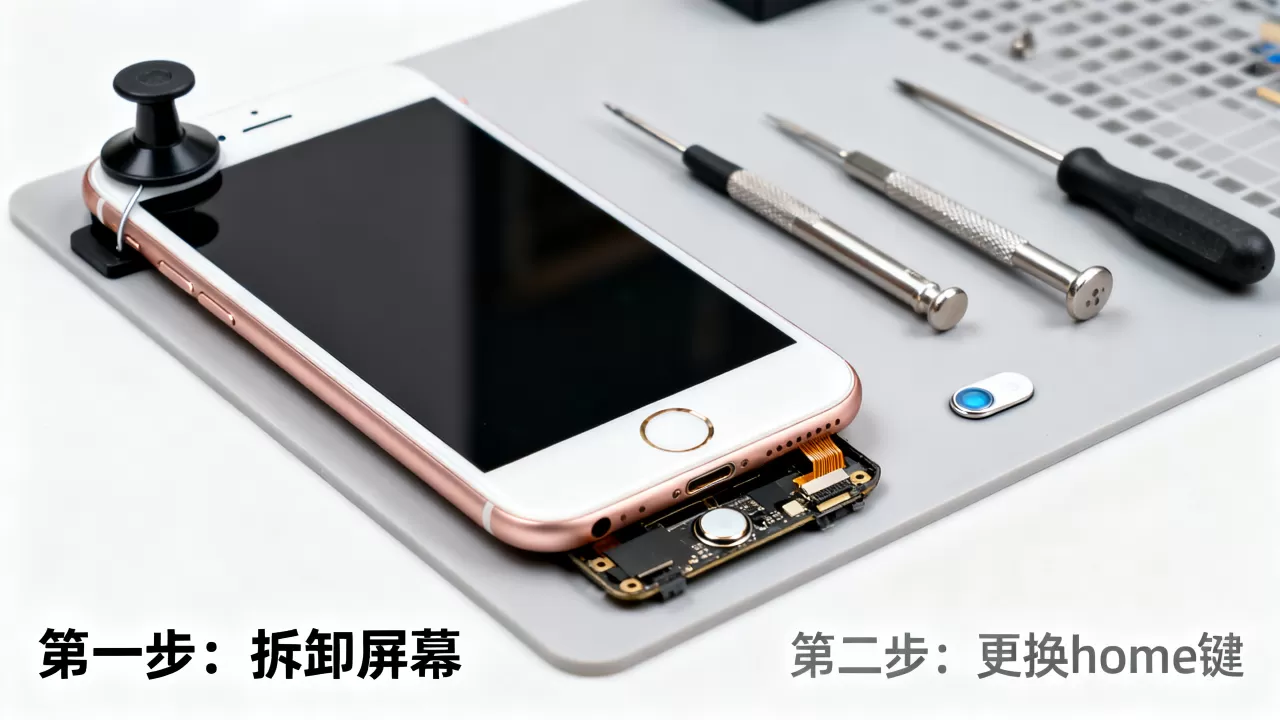 iphone6 home键坏了怎么修，iphone6 home维修