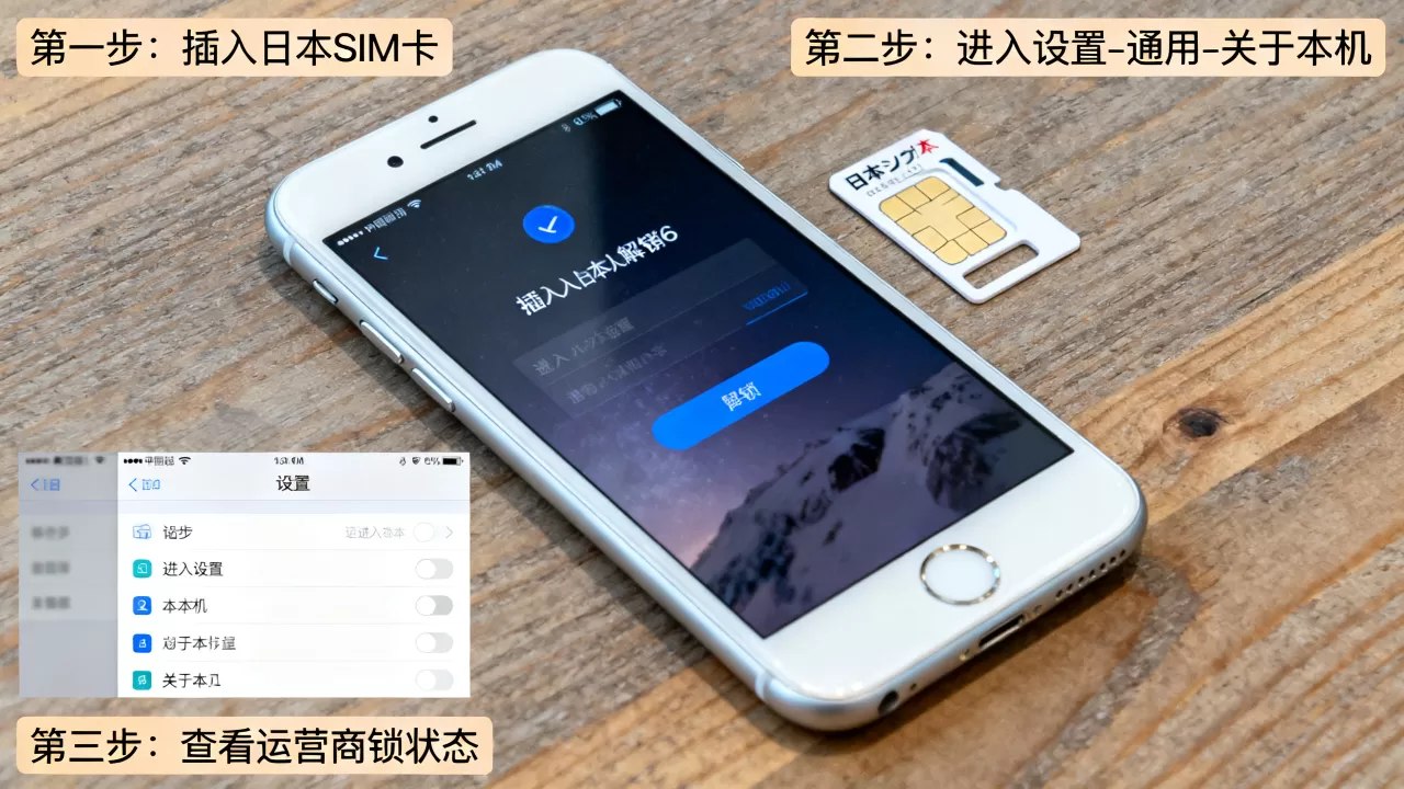 iphone6怎么解锁？日本iphone6解锁教程