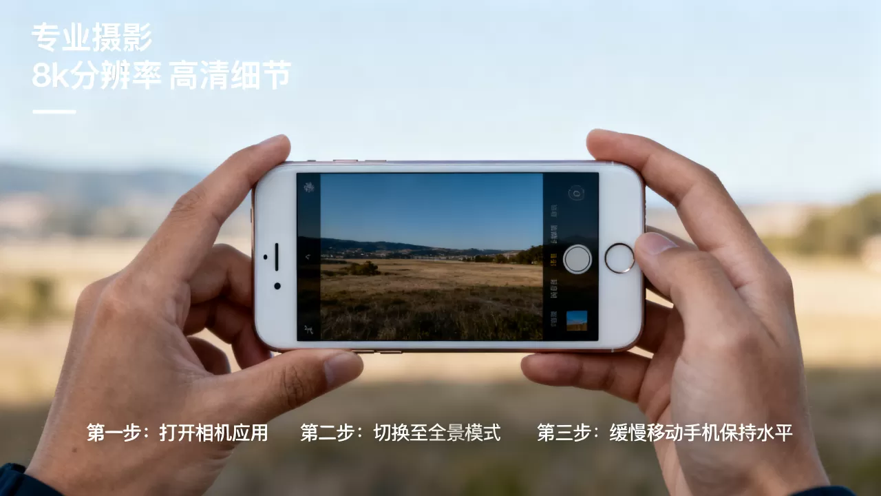 iphone6怎么拍全景，iphone6拍全景教程