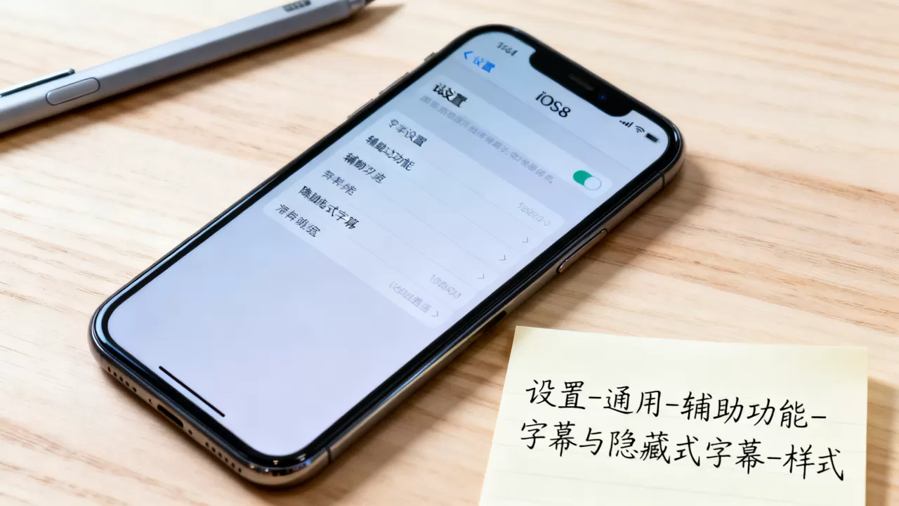 iphone ios8字体怎么改，ios8字体修改方法