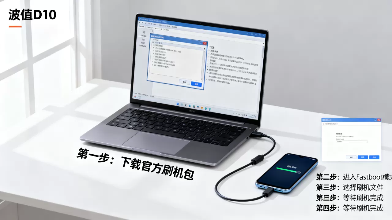 波导d10刷机教程，波导d10刷机失败怎么办