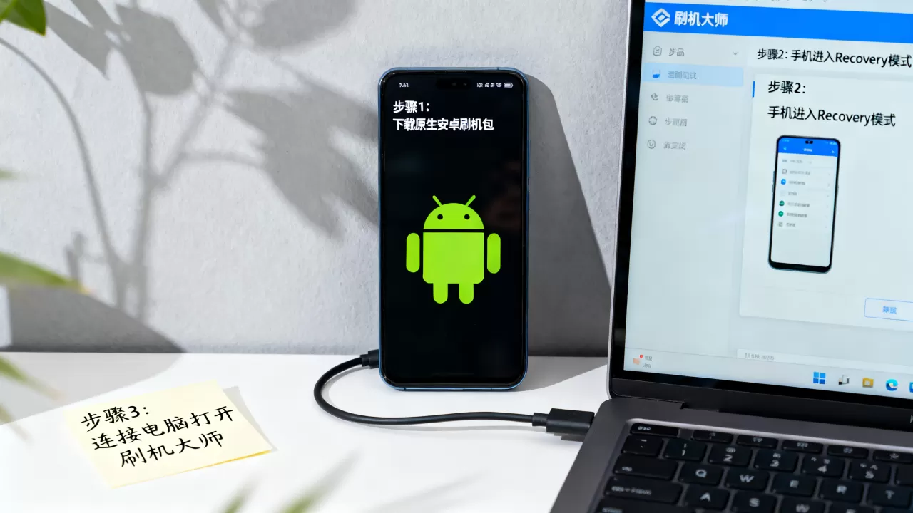刷机大师原生安卓怎么刷？刷机大师原生安卓教程
